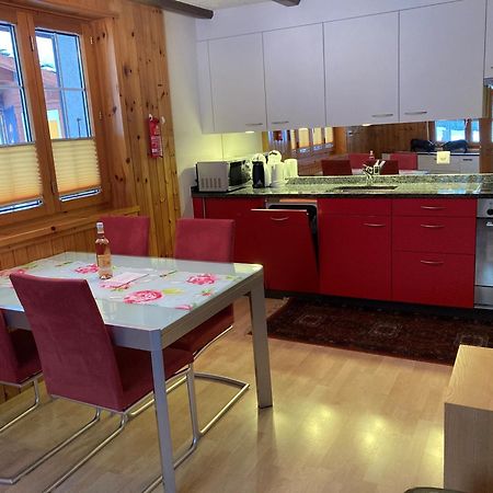 Haus Alpenperle Apartamento Saas-Almagell Quarto foto