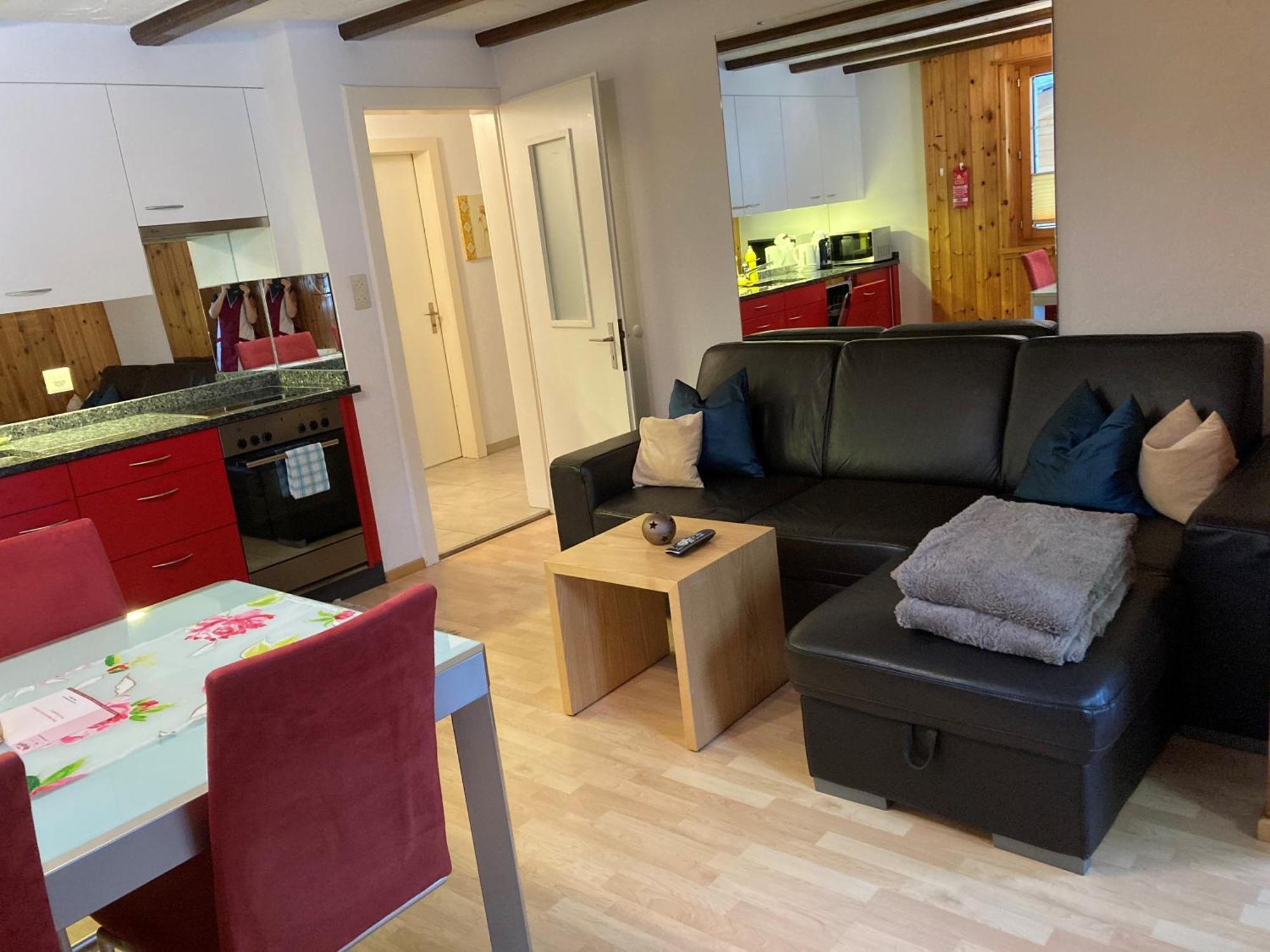 Haus Alpenperle Apartamento Saas-Almagell Quarto foto