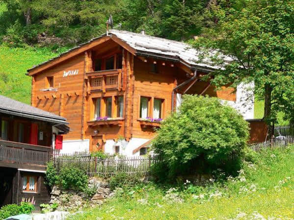 Haus Alpenperle Apartamento Saas-Almagell Exterior foto