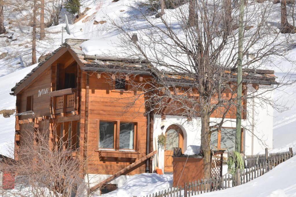 Haus Alpenperle Apartamento Saas-Almagell Exterior foto